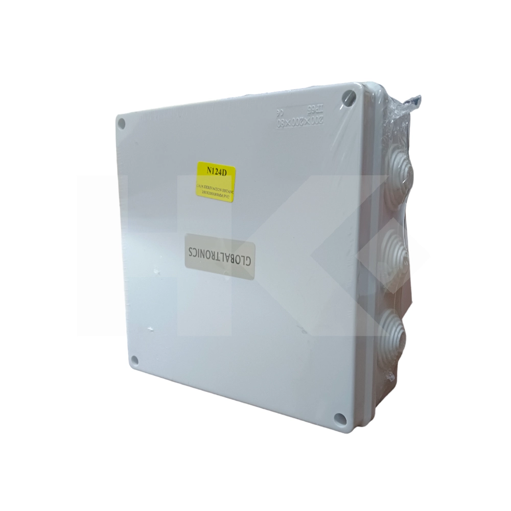 CAJA DERIVACION ESTANCO 200X200X80MM PVC