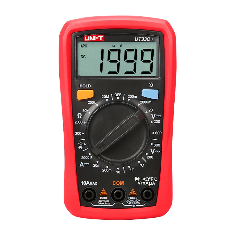 UT33C+ MULTITESTER DIGITAL UNIT