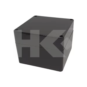 CAJA PLASTICA 180355 120X120X 90MM T/ESTANCA NEGRA