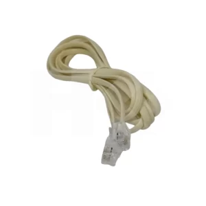 CABLE TELEFONICO RJ-11 2.0MTS. MARFIL