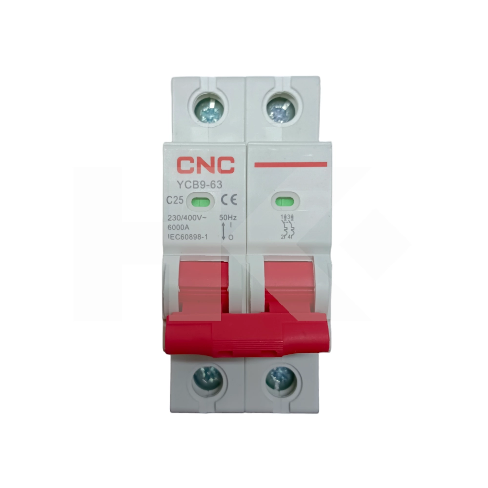 AUTOMATICO CNC 2P 25A 6KA TIPO C