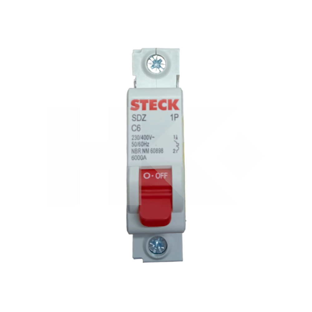 AUTOMATICO STECK 1P 6A 6KA CURVA C