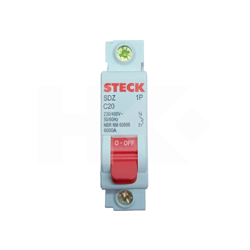 AUTOMATICO STECK 1P 20A 6KA CURVA C