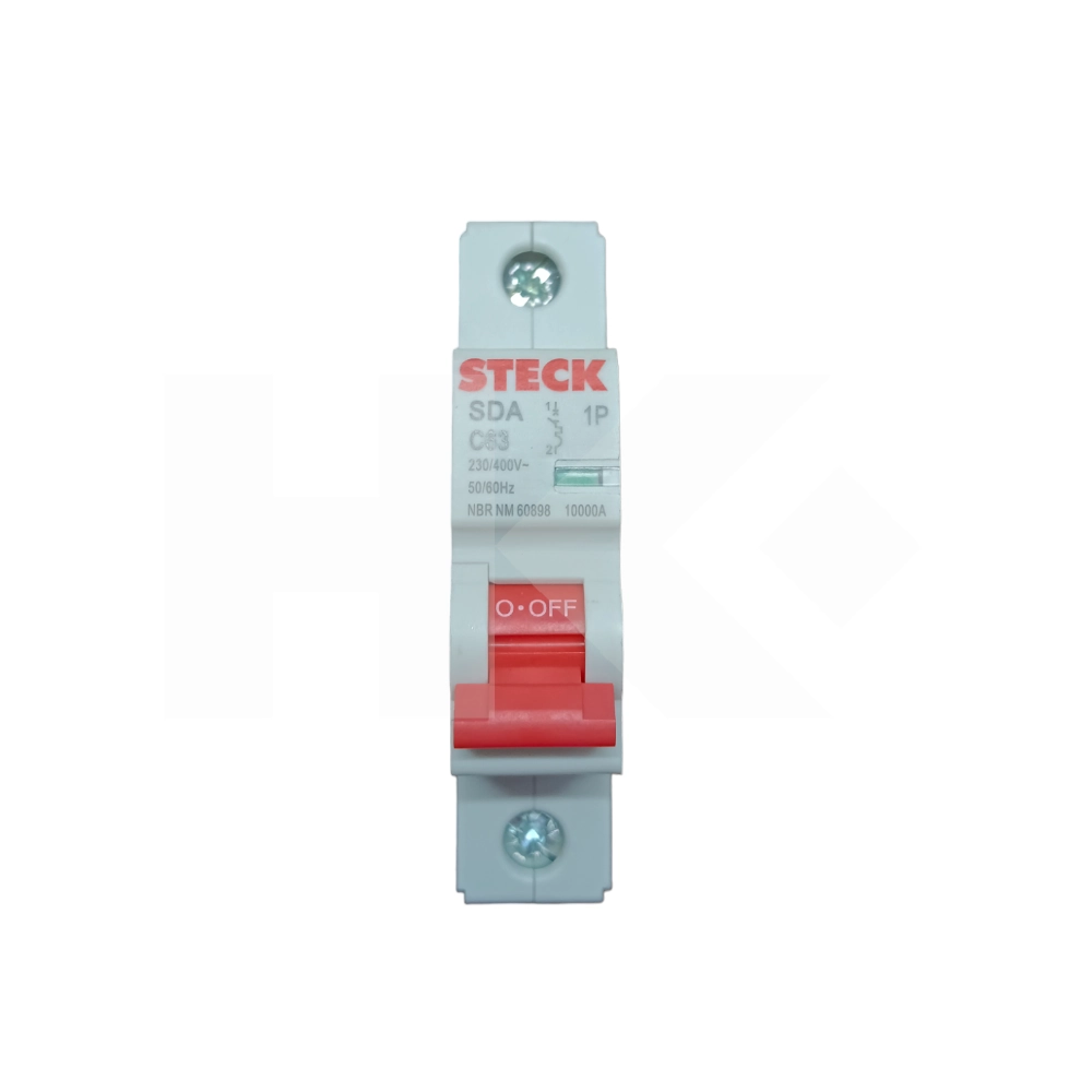 AUTOMATICO STECK 1P 63A 6KA CURVA C