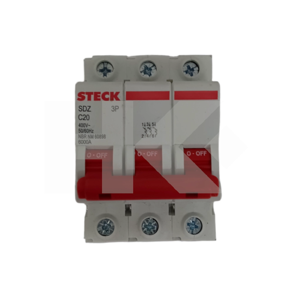 AUTOMATICO STECK 3P 20A 6KA CURVA C