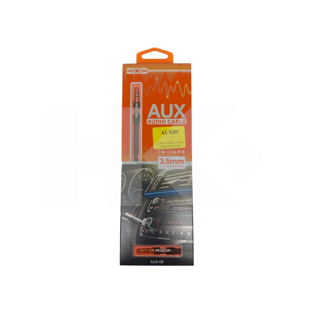 CABLE 3.5MM A 3.5MM CALIDAD MOXOM