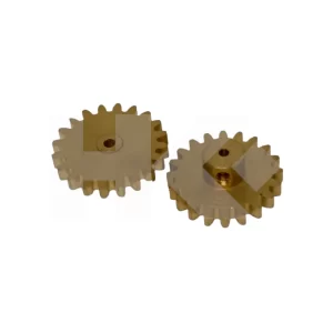 ENGRANAJE BRONCE 20 DIENTES 22MM EJE 1.5MM