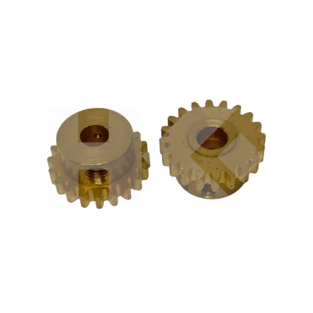 ENGRANAJE BRONCE 20 DIENTES 22MM EJE 6MM