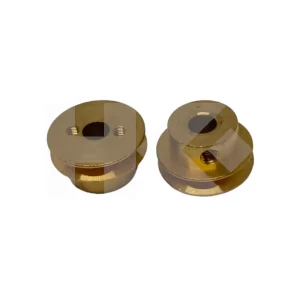 POLEA BRONCE 20MM EJE 2MM