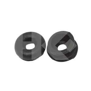PASACABLE GOMA REDONDO 4MM NEGRO