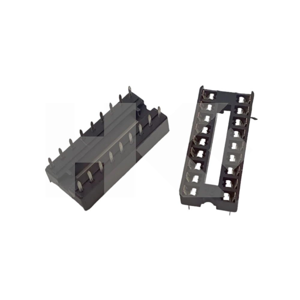 BASE CIRCUITO INTEGRADO 18 PIN 2.54MM