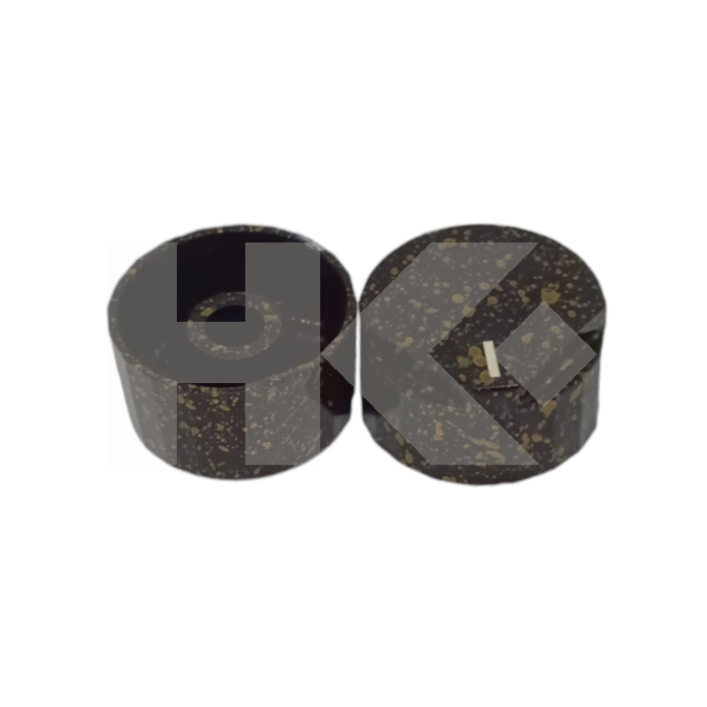 PERILLA HOCTOG. PLASTICA ESTR. NEGRA/DORADA
