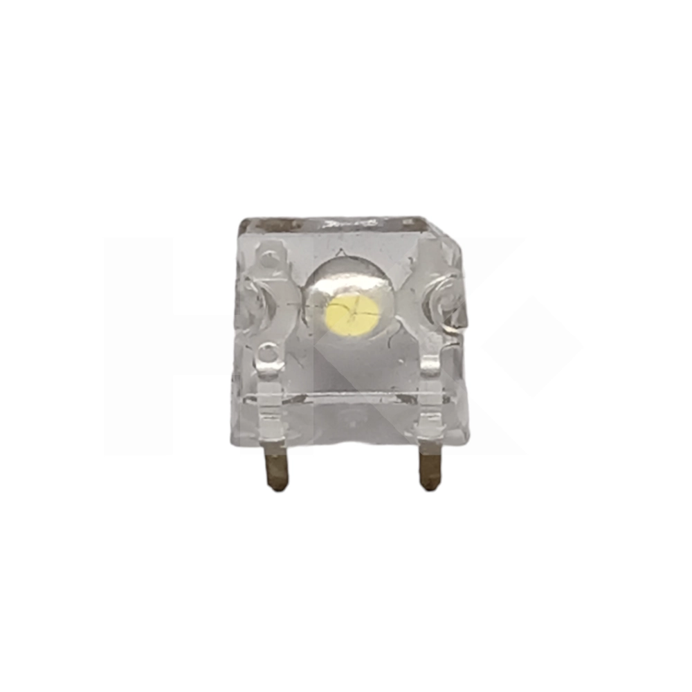 LED BLANCO FRIO 7.5MM CUADRADO 4 PIN ARA?A