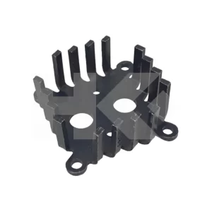 DISIPADOR ALUMINIO TO-66 NEGRO TIPO ARA?A