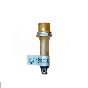 PILOTO 12VDC 8 X 35MM NEON BO553OR AMBAR