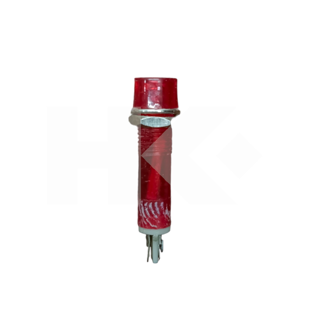 PILOTO 120VAC 8 X 33MM NEON BO553RD ROJO