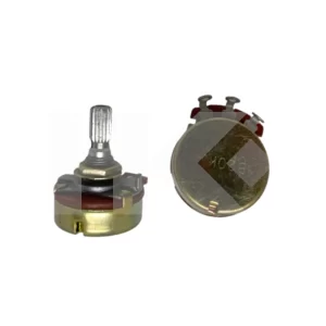 POTENCIOMETRO 24MM ESTRIADO 20MM 20KB PARA SOLDAR