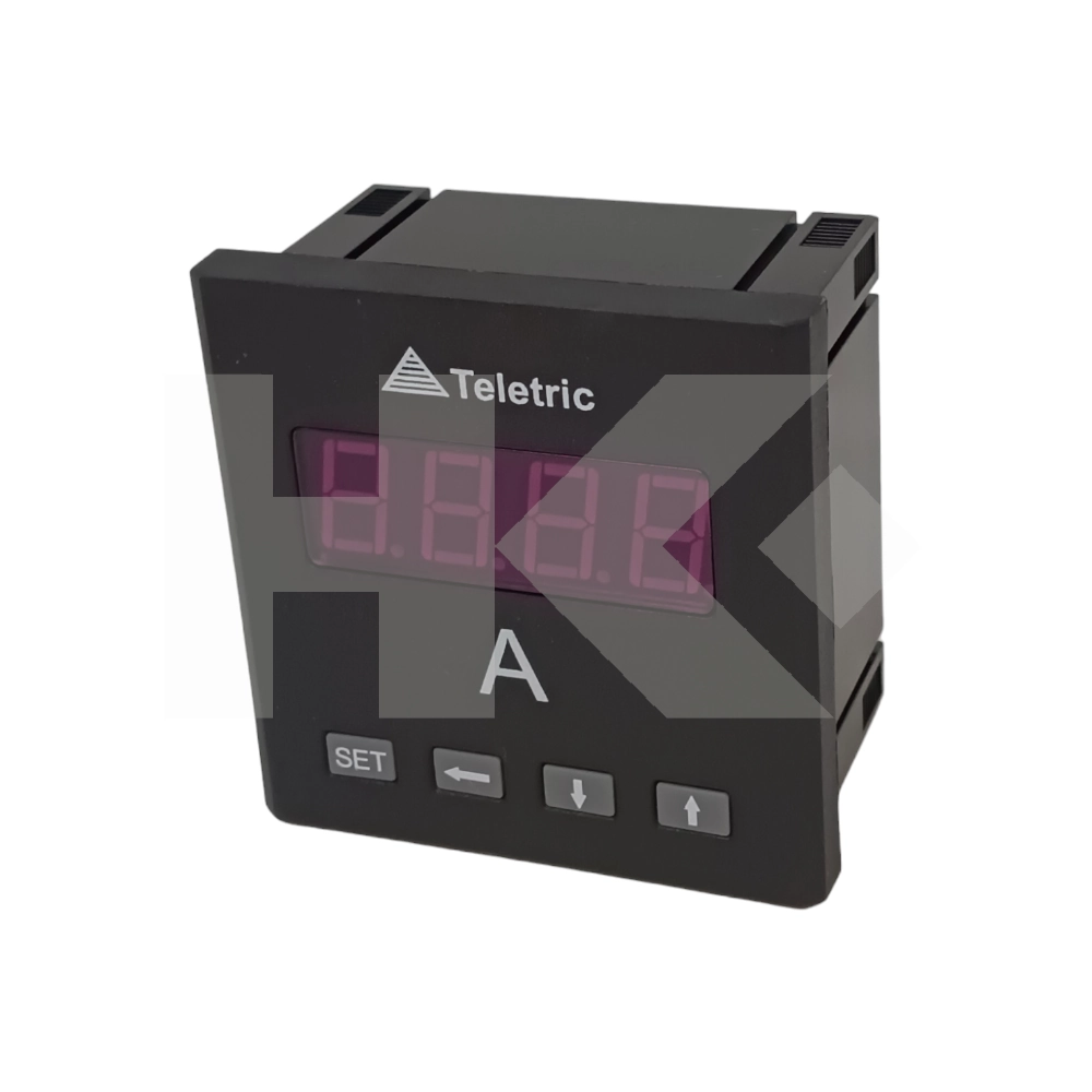 AMPERIMETRO DIGITAL 0-9999A 72X72X42MM