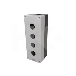 CAJA PLASTICA 4 PUESTOS B/N