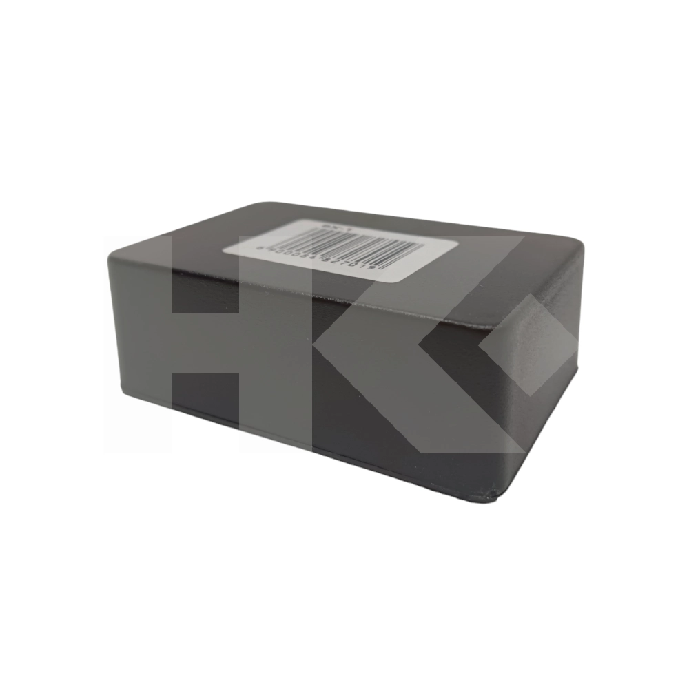 CAJA PLASTICA 50X 76X 27MM. NEGRA