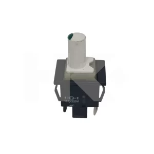 PULSADOR INTERR. VASTAGO LARGO 10A -250VAC CON PILOTO (27223)