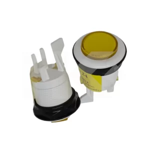 PULSADOR JUEGO S/MICROSWITCH AMARILLO MEDIANO (SW500YE)