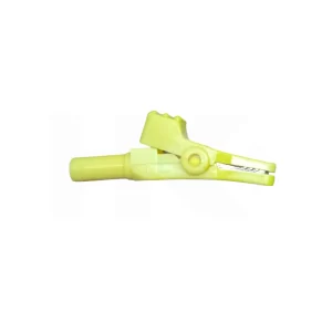 ADAPTADOR PUNTA TESTER 2MM A CLIPS MED. AMARILLO