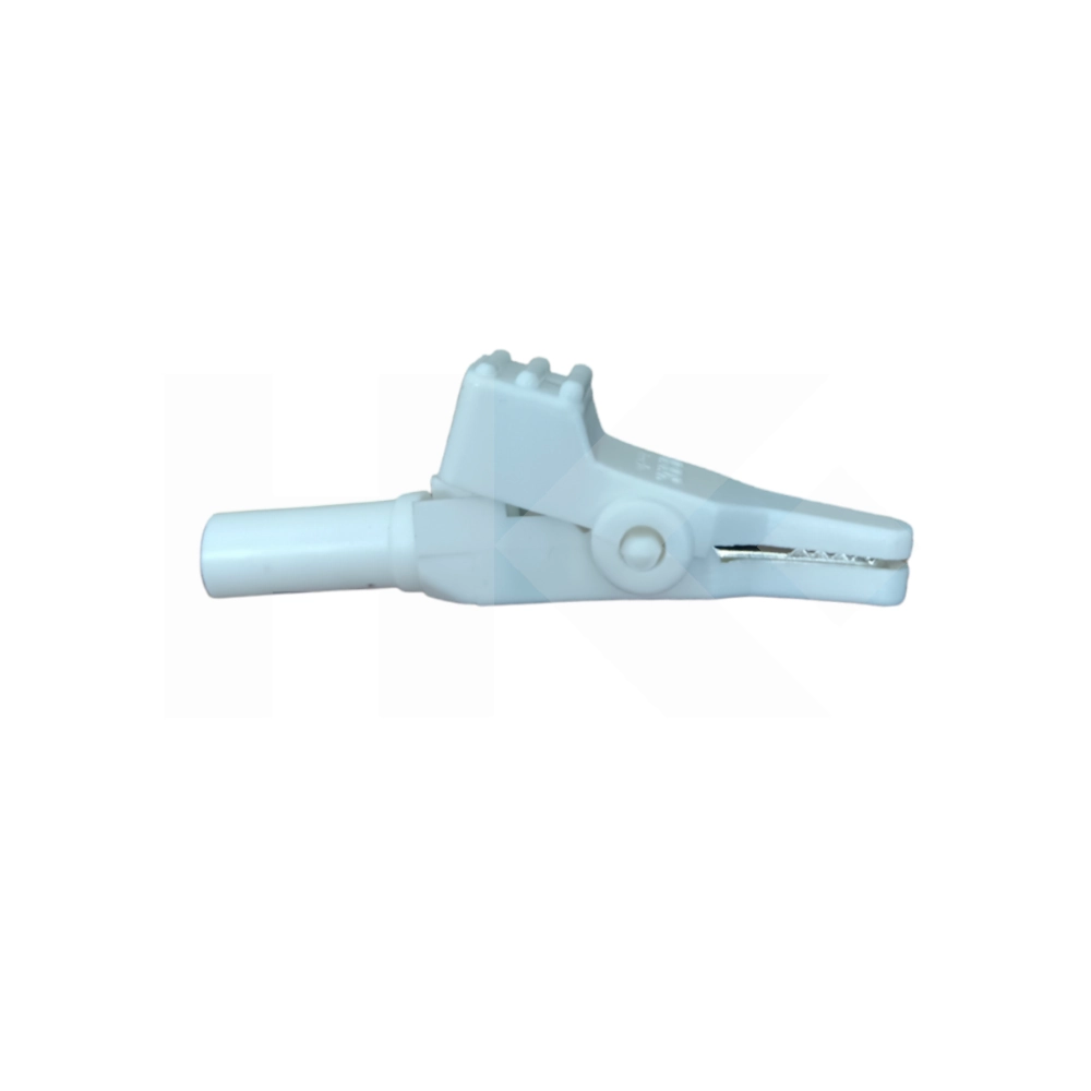 ADAPTADOR PUNTA TESTER 2MM A CLIPS MED. BLANCO