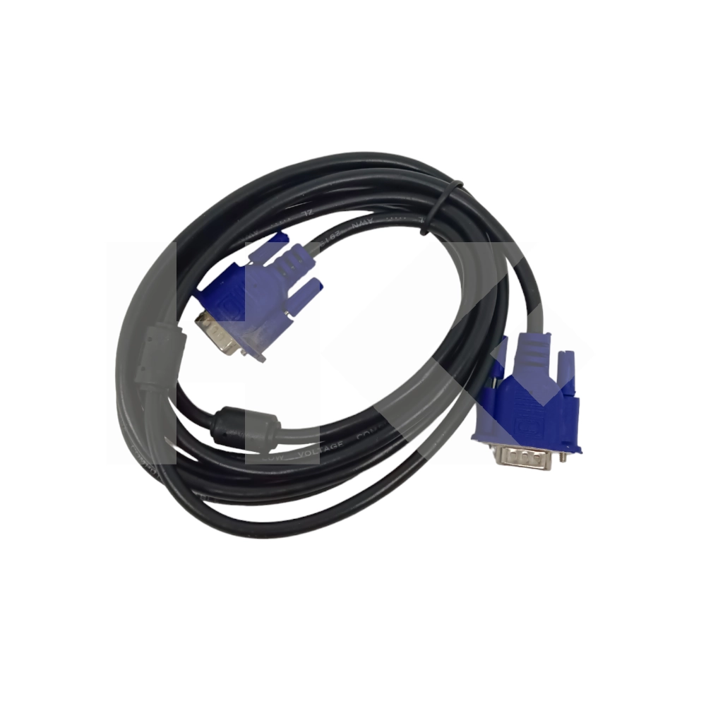 CABLE VGA AZUL MACHO A MACHO 3 MTS. PLANO CON FILTRO