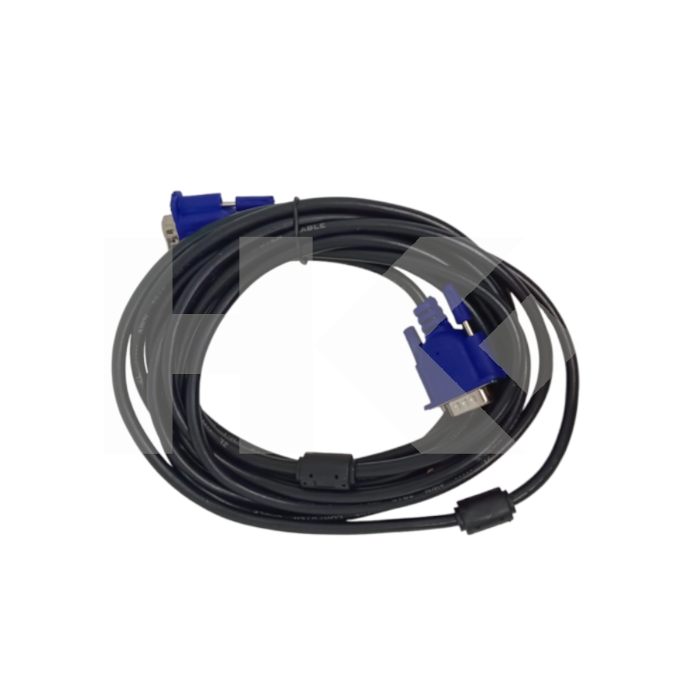 CABLE VGA AZUL MACHO A MACHO 5 MTS. PLANO CON FILTRO