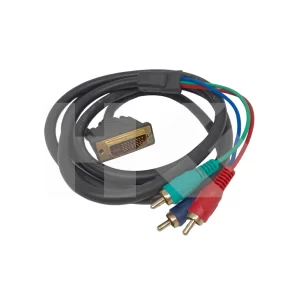 CABLE PLUG RCA 3 MACHO A DVI 24 +5 1.5 MTS.