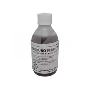 ACIDO CORROSIVO PARA  CTO. IMPRESO 250 CC.(PERCLORURO FERRICO)
