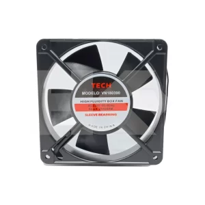 VENTILADOR 220VAC 120X120X25MM 80MA 2100RPM MONTADO EN BUJE