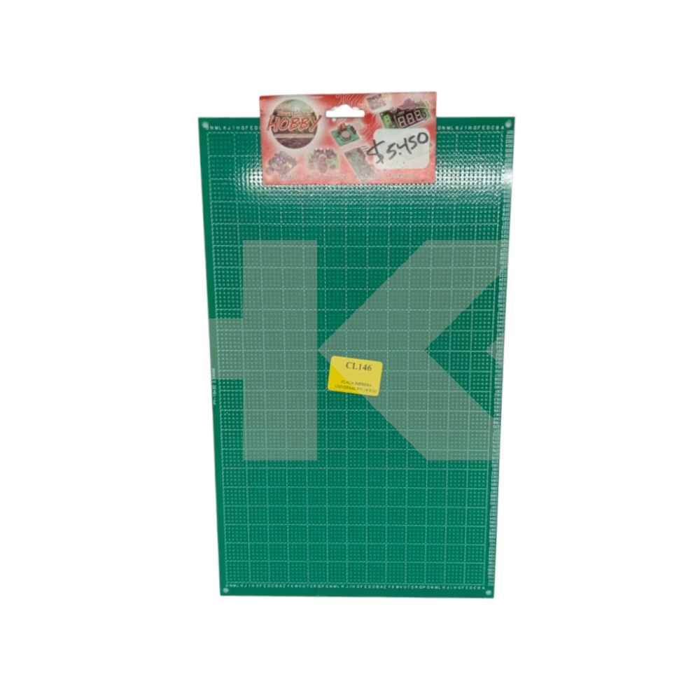 PLACA IMPRESA UNIVERSAL F/V 18 X 30 CMT.