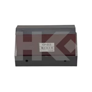 CAJA PLASTICA 90 X 56 X 30MM NEGRA PANEL ROJO