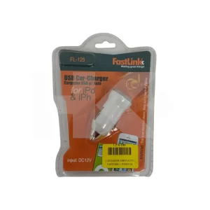 CARGADOR USB PARA AUTO FASTLINK 1 PUERTOS FL-125