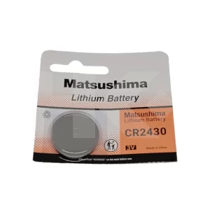 PILA CR2430 MATSUSHIMA LITIO MA 3V