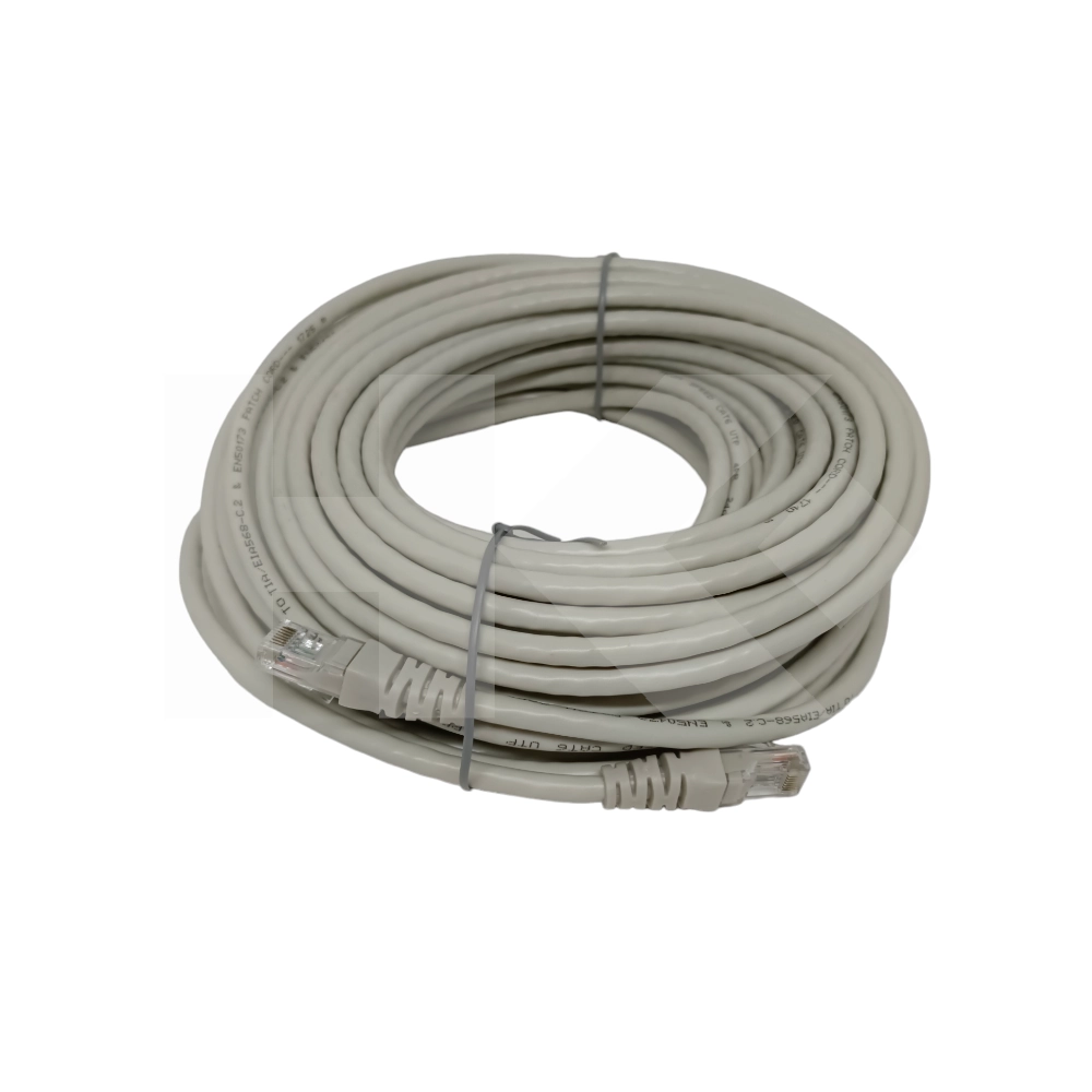 CABLE RED (PATCHCORD) CAT6E 20 MT. GRIS