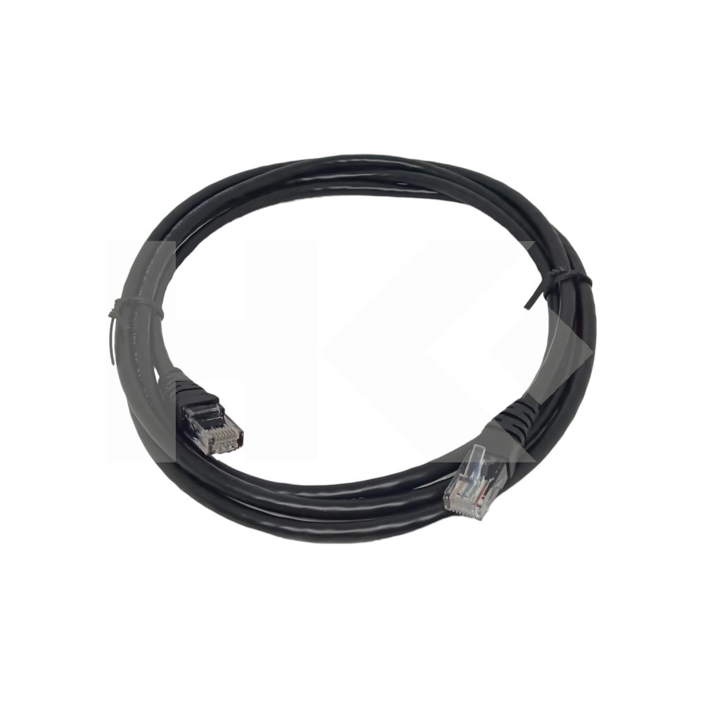 CABLE RED (PATCHCORD) CAT6E 2 MT. NEGRO