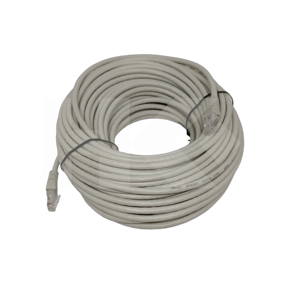 CABLE RED (PATCHCORD) CAT6E 30 MT. GRIS