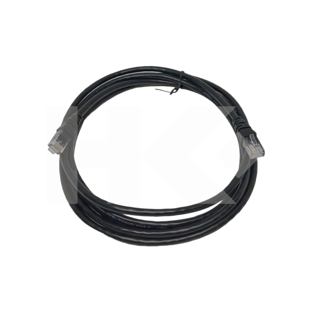 CABLE RED (PATCHCORD) CAT6E 3 MT. NEGRO