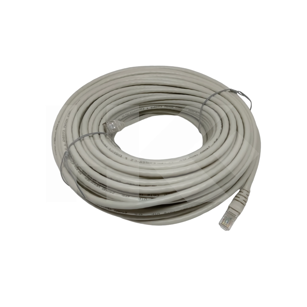 CABLE RED (PATCHCORD) CAT6E 40 MT. GRIS