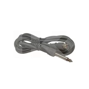 CABLE PLUG RCA HEMBRA A MACHO 6.3MM MONO 1 MT. GRIS