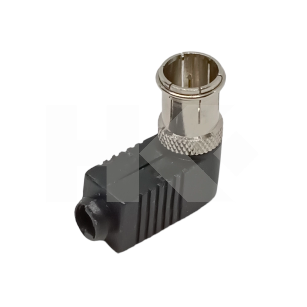 CONECTOR F/M RG59 RAPIDO 90? CON TORN. Y PROTECCION