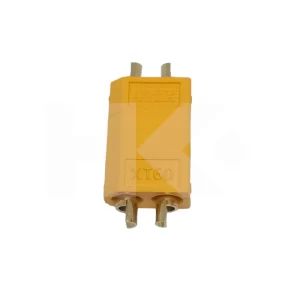 TERMINAL BALA XT60 X 2 CONTACTOS M/H AMARILLO