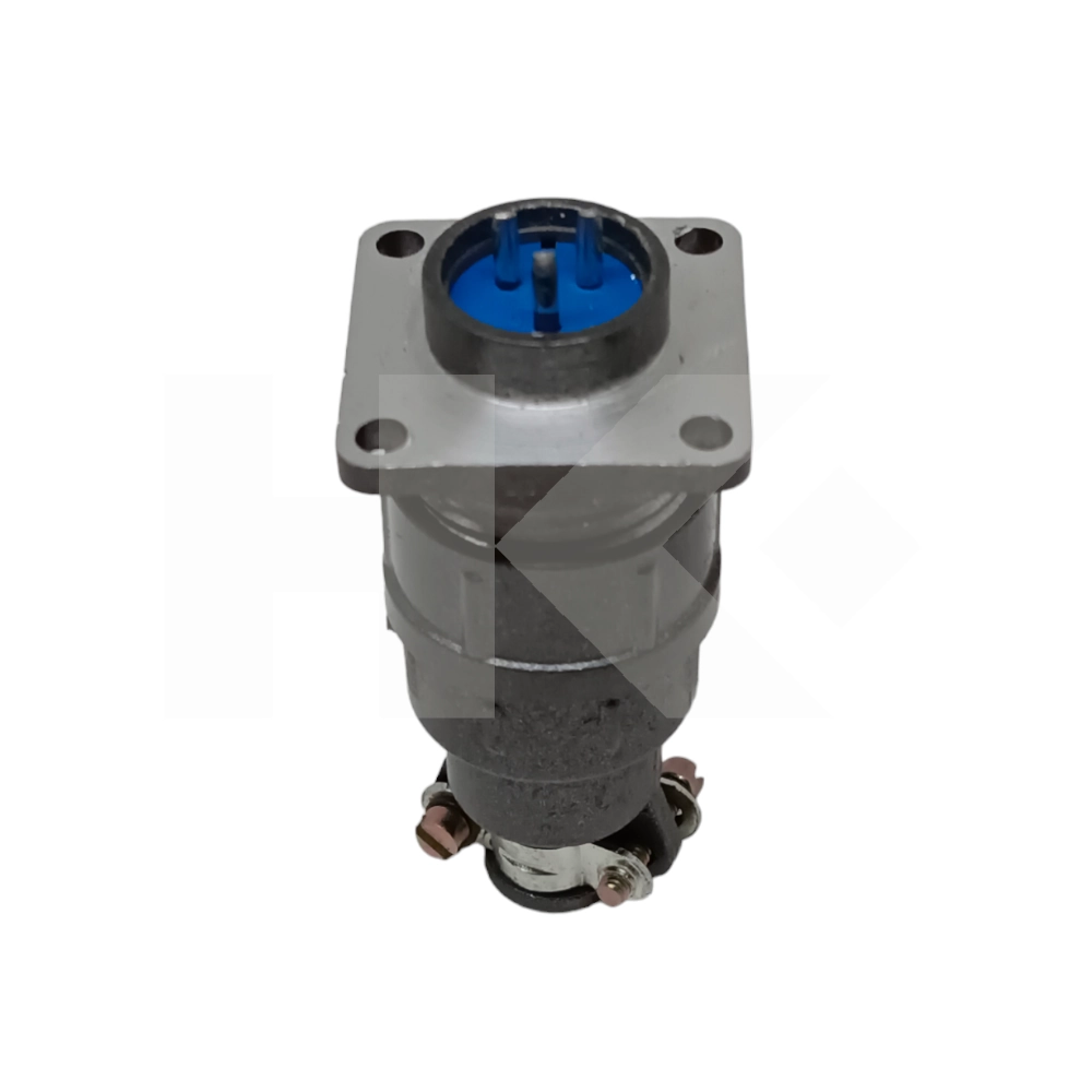 CONECTOR AVIACION 3 PIN M/H CHASSIS/VOLANTE 5A 20MM