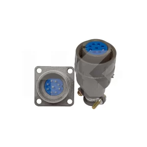 CONECTOR AVIACION 9 PIN M/H CHASSIS/VOLANTE 5A 20MM