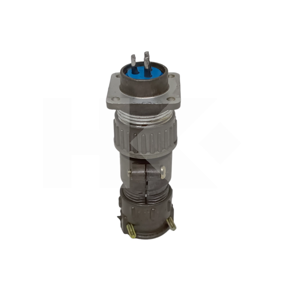 CONECTOR AVIACION 3 PIN M/H CHASSIS/VOLANTE 5A 22MM