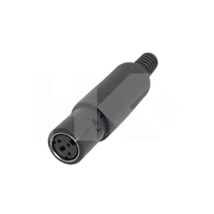 CONECTOR DIN MINI/H 3 PIN VOLANTE