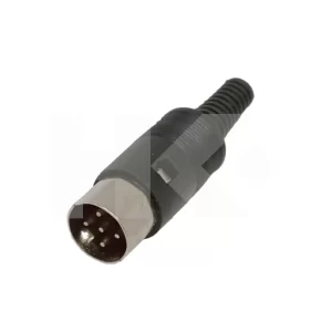 CONECTOR DIN/M 5 PIN 360? VOLANTE CRU